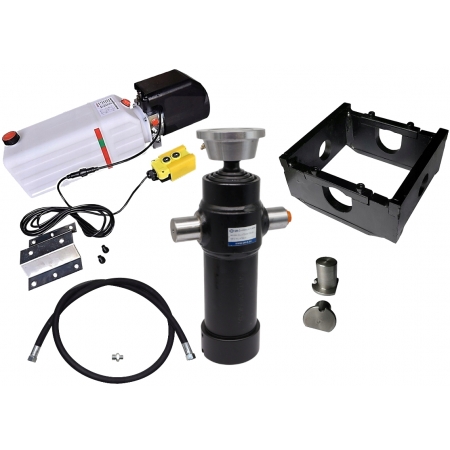 ZESTAW HYDRAULIKA WYWROTU KIPRA 2,5m 700 mm 24V